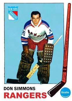 Don Simmons  Toronto maple leafs hockey, Maple leafs hockey