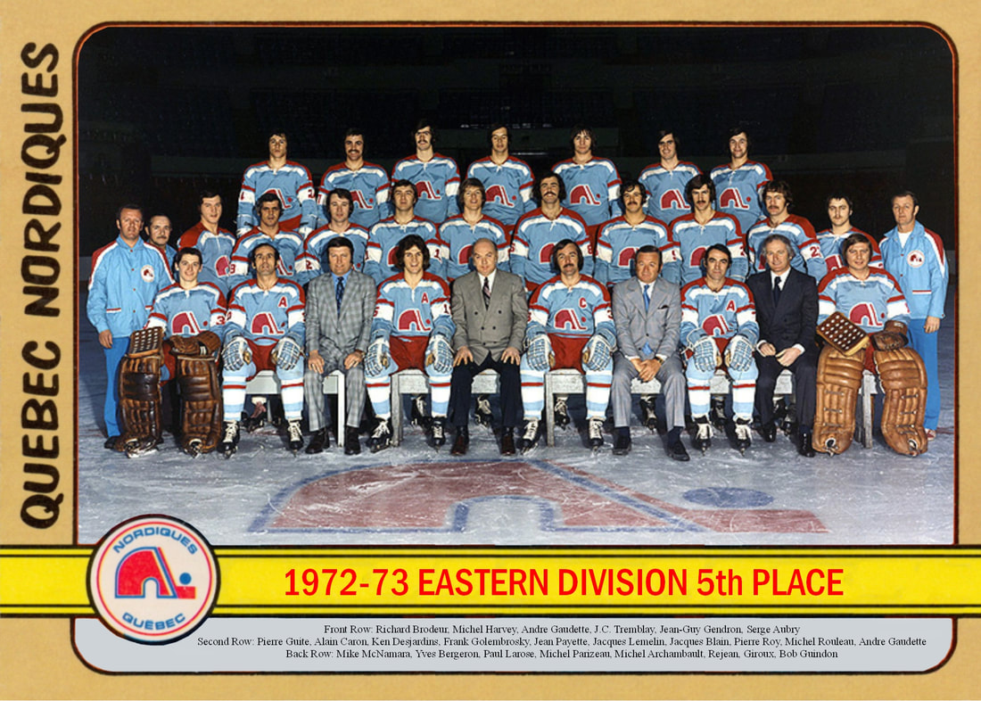 1972-73 Quebec Nordiques - The WHA Uniform Database