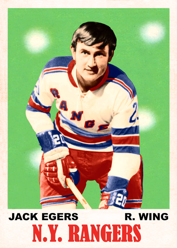 Bill Fairbairn 1972 New York Rangers Vintage Home Throwback NHL Hockey  Jersey