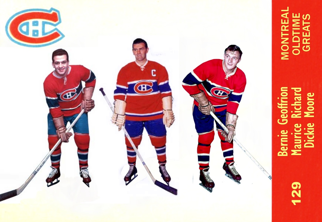 Charlie Hodge 1965 Montreal Canadiens Vintage Throwback NHL Hockey Jersey