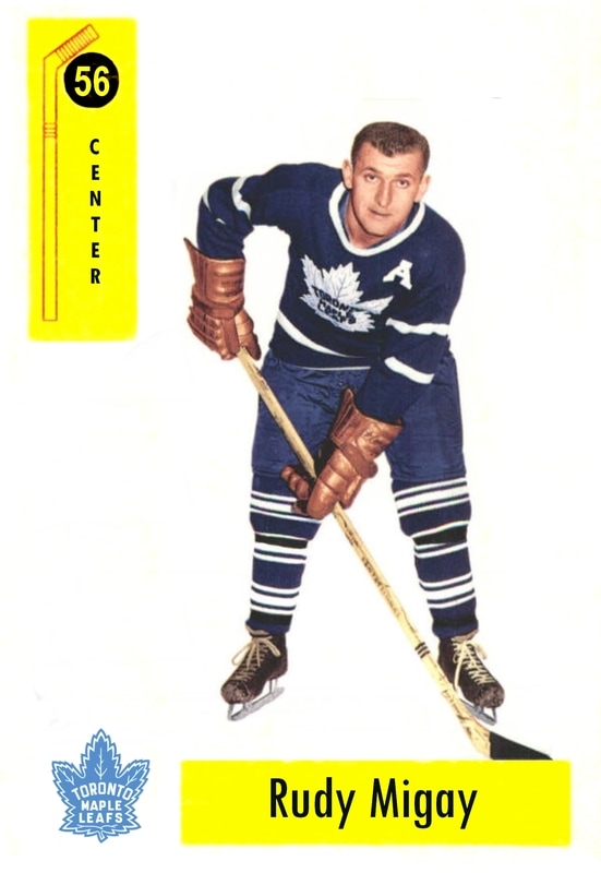1963-64 Ed Litzenberger Toronto Maple Leafs Game Worn Jersey