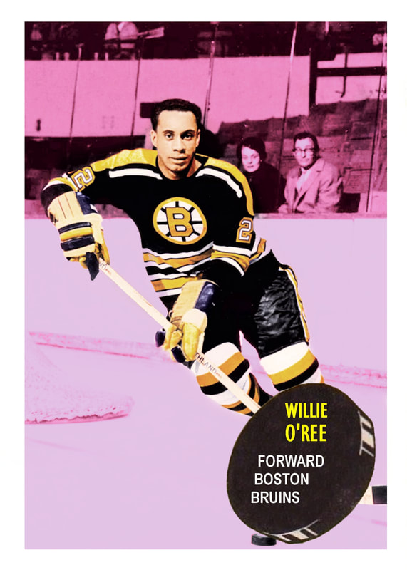 Willie O'Ree San Diego Gulls Old School Hockey Jersey