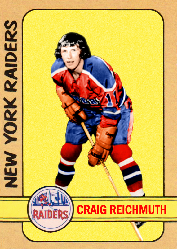 1972-75 Craig Reichmuth WHA New York Raiders Game Worn Jersey