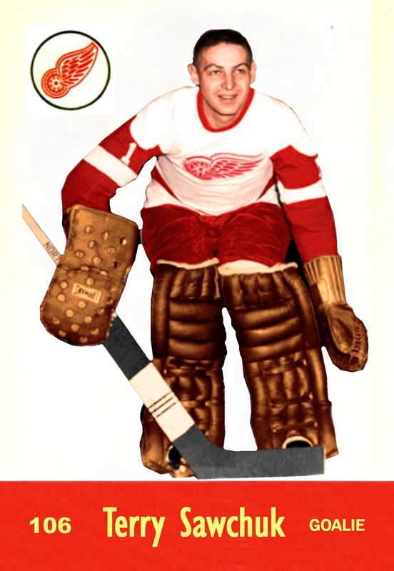 Terry Sawchuck was a goalie in the NHL for 21 seasons and earned the Vezina  trophy (To goalie in the league) four of those seasons. Signed by Detroit  in 1947 and didn't