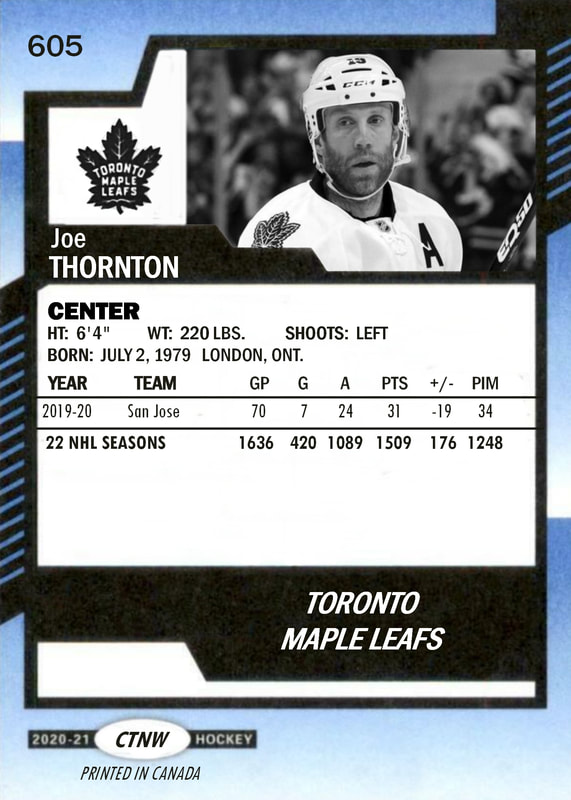 Joe Thornton Autographed Toronto Maple Leafs Reverse Retro Pro